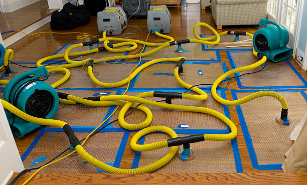 Professional Crawl Space Water Removal technician working in Waco, NC